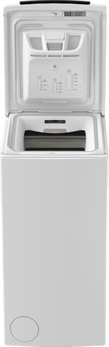 Beko BTL 725WK IT Lavatrice Carica dall’Alto 7kg, Classe B, Libera Installazione, 1200 Giri/min, Acqua Saver, Antipiega, Livello Di Sporco, Partenza Ritardata, Extra Risciacquo, 90x40x60 cm (AxLxP)