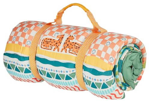 BUTLERS Picknickdecke 140x180 cm - Picnic Deluxe - Picknickdecke Baumwolle gefüttert | Liegedecke Strand wattiert | Dicke Polsterung