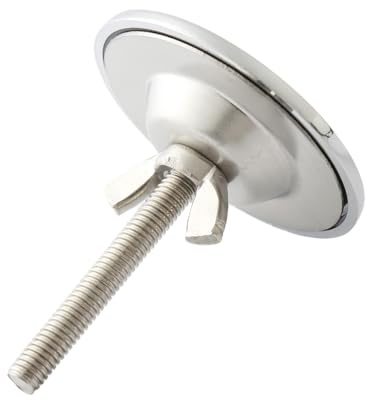 Wellrun Sink Hole Cover,Stainless Steel Tap Hole Blanking Plug,Faucet Hole Cover with Rubber Gasket for Keeps Kitchen,Bathroom Sink Clean