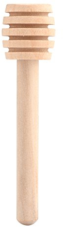 Haofy Spargimiele Legno Piccoli, 50 Pezzi/Set di Bastoncini Legno per , Dipper Cucchiai Legno per (8cm)