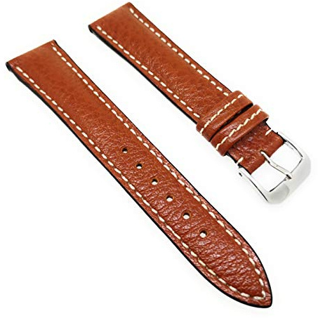 SANDTUHR Rios Montana Büffel, Buffalo Uhrenarmband 20/16mm hellbraun Deutscher Hersteller