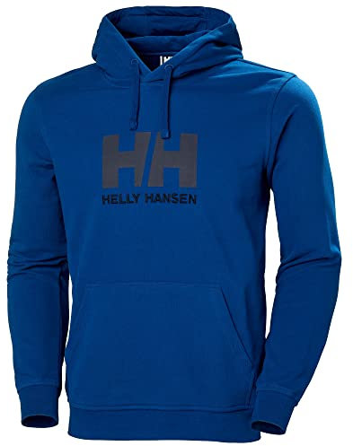 Helly Hansen Hh Logo Hoodie Sudadera, Fiordo Profundo, M Hombre