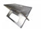 BBQNovation Barbacoa plegable XXL de acero inoxidable plegable con bolsa de transporte para al menos 8 – 10 personas