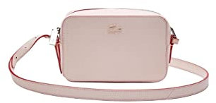 Lacoste Sac bandouliere en cuir Ref 57397 K63 Rose