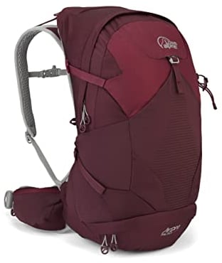 Lowe Alpine W Airzone Trail Duo Nd 30 Rot - Komfortabler vielseitiger Damen Wanderrucksack, 30l, Größe 30l - Farbe Deep