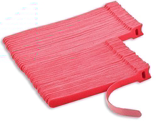 VENGABY 160 Stück Klett Kabelbinder, Kabelbinder klett, Klettbinder Klettverschluss, Kabel Klettband, Wiederverwendbare Klettkabelbinder 150mm/200mm, Kabelklett Kabelbinder Cable Ties für Home Office