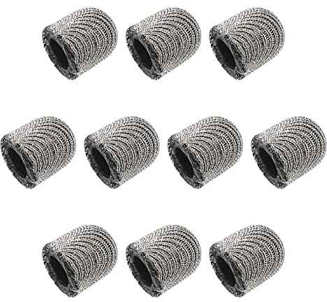 QUARKZMAN 12 Stück Stylus Stiftspitzen Leitfähig Netz Faser Kapazitiv Touchscreen Stifte Spitze Universal Ersatz 5mm