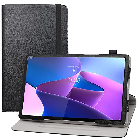 MAMA MOUTH Coque for BOOX Page,en Cuir Protecteur avec Stand Étui en PU Cuir Rotative 360 degrés Housse de Protection Flip Case Cover pour 7 BOOX Tablet Go Color 7 / Onyx Boox Leaf2 Tablet,Noir