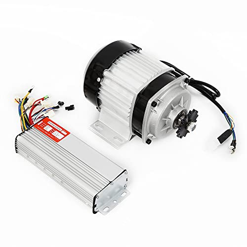 FortyFor E-Bike Umbausatz Kit mit Controller, 48V 750W elektrischer Reduktion bürstenloser Motor Steuergerät Fahrrad Motor für Dreirad Elektrischer Roller