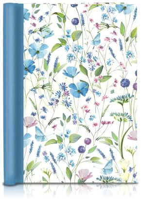 FAIRklemmt Klemmbinder Frühlingserwachen, A4, Blue, 150 Seiten, 30.8 cm x 30.8 cm