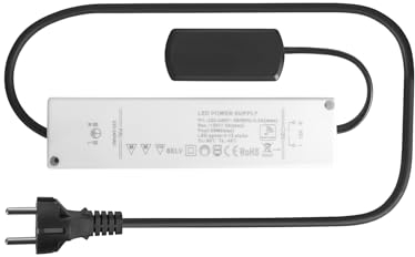 S-Polytec PREMIUM Mini LED- Einbauspots Warmweiss 3.000K, DIMMBAR, IP65, FUNK 3W Einbaustrahler Terrassenüberdachung, Bad, Sauna mit Fernbedienung (1x TRAFO (einzeln), 1x TRAFO (einzeln))