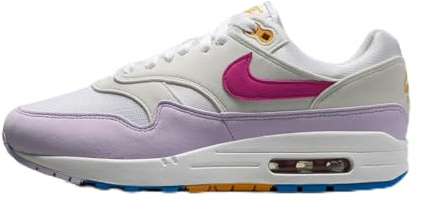 Nike Air Max 1 Alchemy Pink para mujer, Blanco/azul foto/reloj solar/rosa alquimia, 6.5
