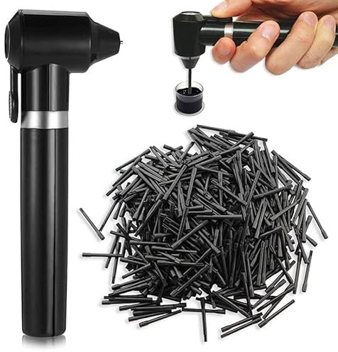 Tattoo Mixer Machine Kit - LEAYOKA Pigment Mixer Maschine mit 100 Mischstäbchen Tattoo Farben Pigment mixer Tattoo Ink Color Blender Permanent Makeup Tool für Make up Microblading Zubehör