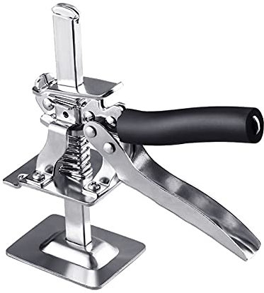 IYARNOVA Arm Handheld Jack Clamp Tool for Flooring, Window, Cabinet, HVAC, Deck Installation - Pirate Arm Leveling Lifter Auxiliary Tool Lifting Scales 100 kg (220 lbs)