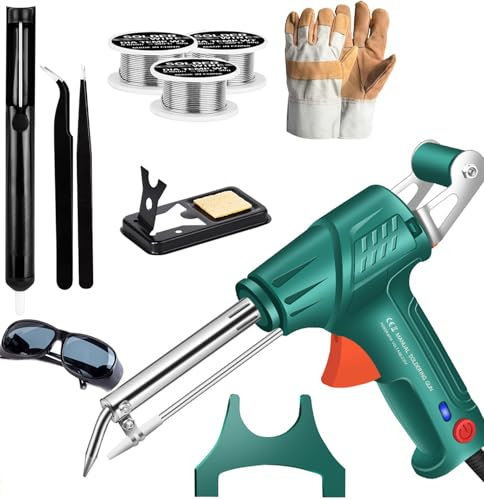 Soudeur Laser, Outil De Soudage Laser Industriel à Chauffage Interne, Soudure Laser Metal Portatif, Pistolet Fer a Souder Laser, Machine à Souder (Vert, External Heat)