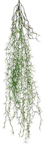 Giwnhvx Simulation of Hanging Green Vines and Green Grass False Vines Ivy Hanging Green Plants Garden Wall Decoration D
