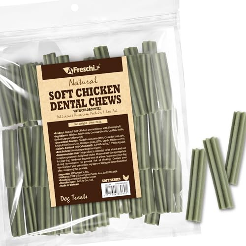 A Freschi srl® Soft Chicken Dog Treats, Soft Dental Chews, 24 oz