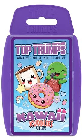 Top Trumps Specials Kawaii Kuddlies Card Game, Play with 30 of the sweetest foods, animals, and kitchen appliances, Educational gift for ages 6 plus