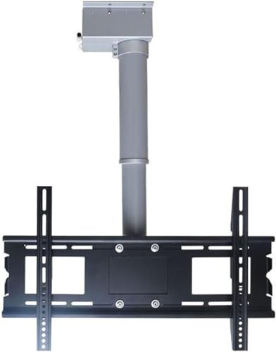 Support TV électrique universel réglable en hauteur (50 cm) avec télécommande inclinable pour home cinéma et jeux vidéo