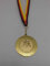 Fanshop Lünen Karate 20 Stück Medaillen aus Stahl 40mm - Kampfsport - Taekwondo - inkl. Medaillen - Band Farbe: Gold - mit Emblem, 25mm - Gold - Turnier - (9285)
