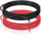 DCSk Fahrzeugleitung - 1,5mm² - 10m - FLRY B asymmetrisch - 1.5 mm² - KFZ Kabel Litze - Set Farbe rot/schwarz - 1 5mm2