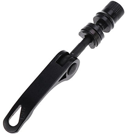VORCOOL Universal Road Bike Quick Release Skewer for Wheel Hub Seatpost Seat Clamp Front Hub Skewer MTB BMX Mountain Bike Road Bicycle Shaft Lever 35mm (Black)
