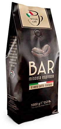 Espresso Bar – Le vrai cafè Italien - Nik Cafè - Cafe’ artisanal en grains 1000 gr - Or au World Class Food and Beverage 2023 - International Taste Awards