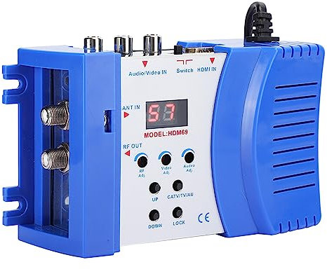 AMONIDA Modulatore RF Modulatore HDMI Convertitore -Video TV VHF UHF Standard Pal/NTSC