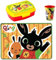 Set Pranzo Bambini Bing Box Porta merenda + Bicchiere + Tovaglietta Lunch Box Riutilizzabile Scuola Materna Asilo Coniglietto Bing