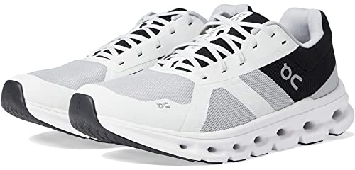 On Herren Cloudrunner Sneaker, Glacier | Schwarz, 13