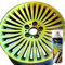 PMcolours Flip Flop Lack mit Multi Color Chamäleon-Effekt GOLDEN, Sprühdosen 400 ml, BCB-Basecout (gold-grün)
