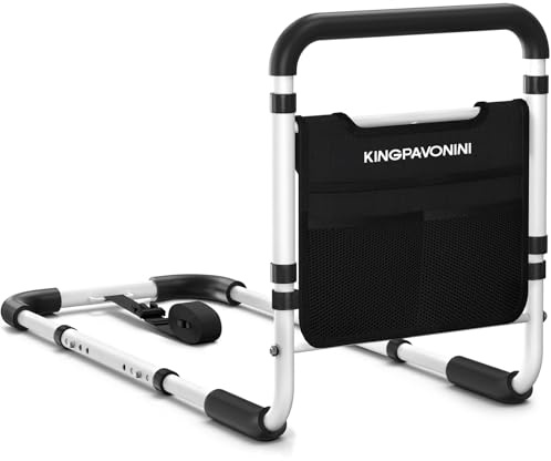 KingPavonini Bed Rails for Elderly Adults Safety, 380 LBS, Model BM03-1