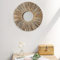 Miroir mural rond à suspendre de 40 cm, miroir rond en corde de paille, miroir décoratif en rotin pour salle de bain, chambre, couloir, salon