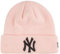 New Era New York Yankees MLB League Essential Cuff Knit Rosa Beanie-Mütze - One-Size