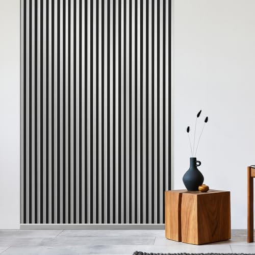 REESE Wandpaneele Edelstahl | Abdeckleiste 230 cm | Deckenpaneele | Wandverkleidung | kein Bohren | MDF