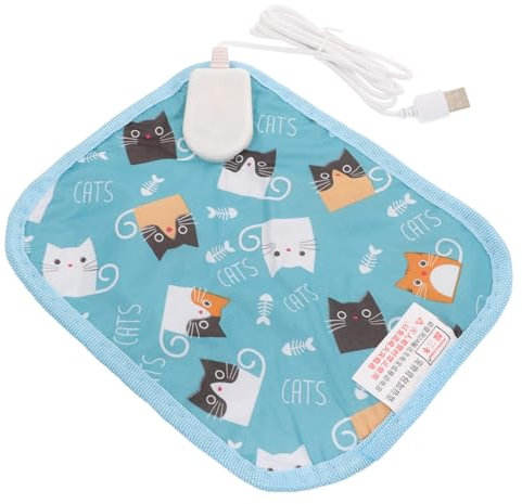 Housoutil Reptile Heated Pad Usb Heating Pad for Lizards Spiders Turtles Warm Mat