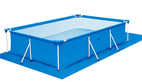 FONDOTIN Tapis Anti-dérapant PE pour Piscine Couverture Imperméable Et Anti-poussière Accessoire Pratique pour Gonflables Cadre