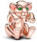 PANDORA Moments Disney Der König der Löwen Nala Charm aus Sterling Silber mit rosévergoldeter Metalllegierung, Kompatibel Moments Armbändern, 783250C01