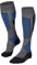 FALKE Herren Skisocken SK4 Advanced M Kh Wolle Funktionsmaterial warm dünn 1 Paar, Grau Mid Grey Melange 3530-O, 44-45