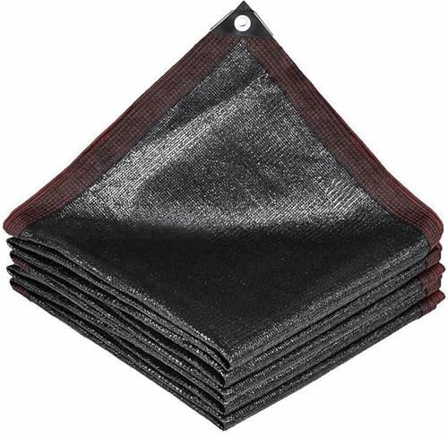 ZHJSHOU Filet d'ombrage 2x3m Voile d'ombrage Noir Protection Solaire pour Serre avec Oeillets,Protection Rayons 80-95% UV Toile d'ombrage pour Potager Jardin Balcon Pergola