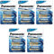 PANASONIC - Lote de 5 ampollas de 2 pilas Evolta D Mono LR20-1,5 V