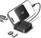 UGREEN Revodok Magnetische Dockingstation mit 4K@60Hz HDMI USB-C & USB-A, 100W PD Schnellladung USB C Hub kompatibel mit iPhone 16/15 Serie, iPad Pro und mehr
