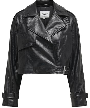 ONLY Onlkira Faux Leather Jacket Otw Onlkira - Giacca in finta pelle Otw Donna (Pacco da 1)