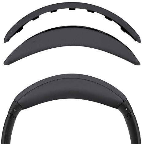 Geekria Kopfband-Pad, kompatibel mit Bose QuietComfort Wireless, QuietComfort 35 ii Gaming, QC35 II, QC35, QC25 Kopfhörer-Ersatzband, Headset-Kopfkissen, Reparaturteil (dunkelgrau)