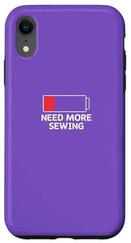 Hai bisogno di più cucito, batteria scarica Custodia per iPhone XR