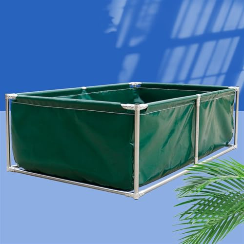 Piscine hors sol rectangulaire en métal pour enfants et adultes avec valve de débit, parfaite pour la détente d'été et les activités familiales