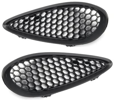 Frontstoßstangengitter Front Motor Seite Haube Abdeckung Grille Trim Für Jeep Für Grand Für Cherokee 6,4L 12-19 68090698AB Motorhaube Air Outlet Vent Rahmen Grill Kühlergrille(2 x Left-Right)