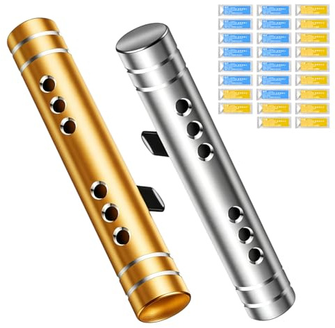 2 Stück Lufterfrischer Auto Diffuser Mit 26 Duftstäbchen Duft Auto Duft Diffusor Autoduft Zum Selbst Befüllen Car Diffuser Autoparfüm Car Air Freshener Autodüfte Automatischer Duftdiffusor Vielseitig