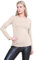 janisramone® Long Sleeve T Shirts Women, Plain Round Neck Breathable Basic Summer Tops for Women UK, Stretchy Slim Fitted Going Out Tops Stone