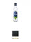 Tekirdag Raki blaue Flasche 0,7 Liter + Schiefer Glasuntersetzer eckig ca. 9,5 cm Durchmesser